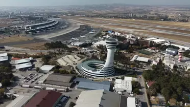 Esenboğa Havalimanı yeni pist görüntüsü