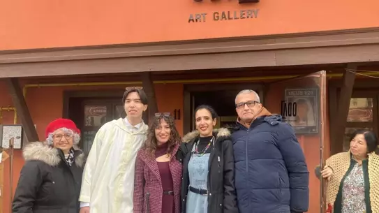 Jamila Kır sergi içi görüntüsü