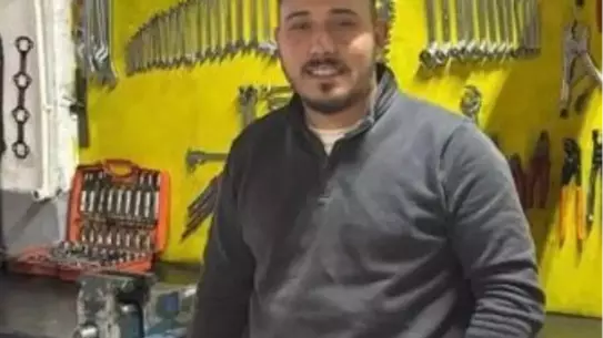 Olay yerinde bulunan iki genç