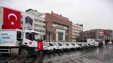 Keçiören Belediyesi yeni araç filosu