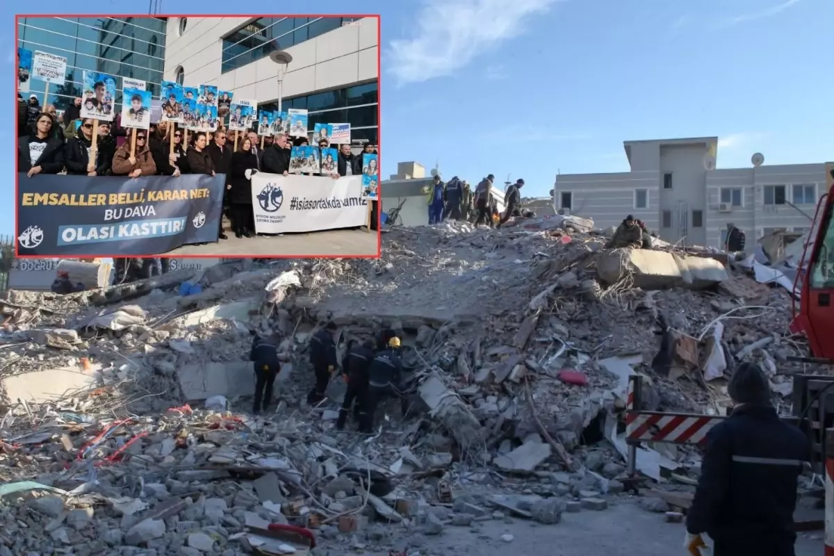 Grand İsias Otel Davaında 3 Sanık Beraat Edildi, Aileler Karara Şiddetli Tepki Gösterdi