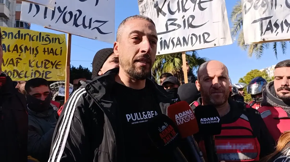 Adana’da Kuryeler Ücret Zammına Karşı Kontak Kapatma Eylemi Gerçekleştirdi