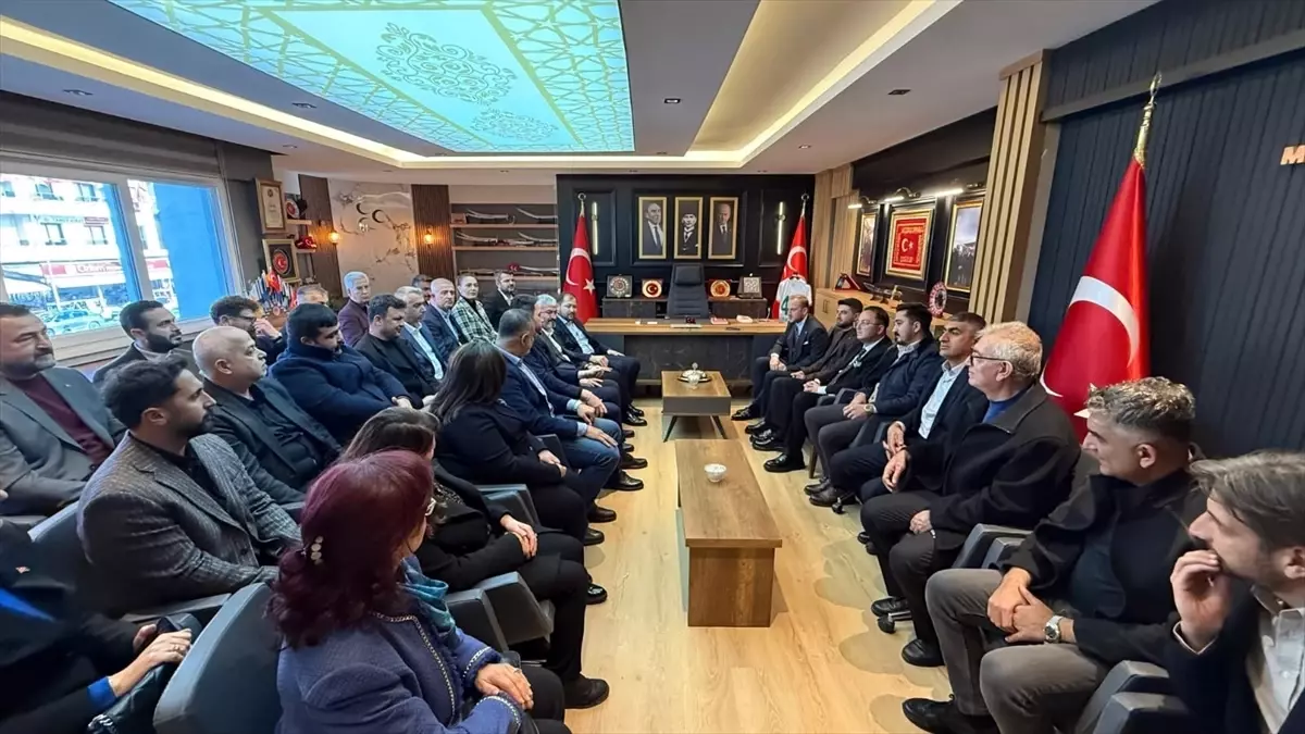 AK Parti Muğla İl Başkanı Güngör, MHP İl Başkanlığı'na Ziyaret Gerçekleştirdi