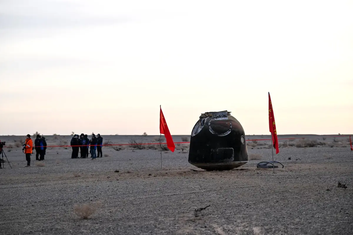 Shenzhou-20 Uzay Kapsülü İç Moğolistan’da Güvenli Bir Şekilde İndi