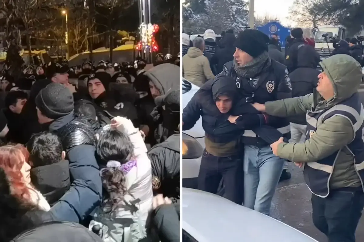 İstanbul ve Diğer 3 Şehirde Suriye Ateşkesi Protestoları: Polis Müdahalesi ve Gözaltılar