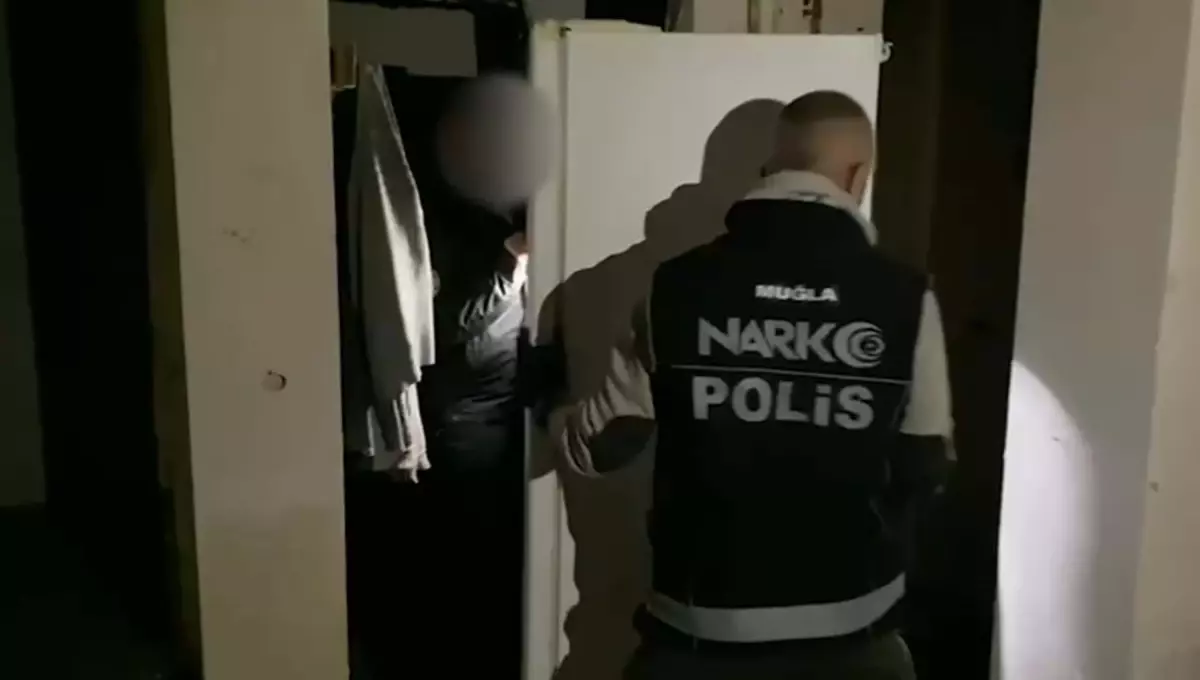 Marmaris'te Üç Şüpheli Uyuşturucu Ticareti İçin Tutuklandı