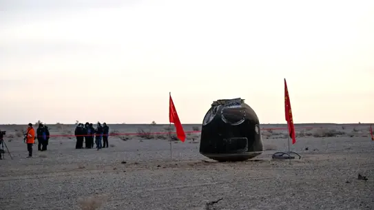 Shenzhou-20 Uzay Kapsülü İç Moğolistan’da Güvenli Bir Şekilde İndi