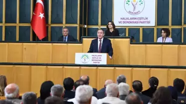 DEM Parti Nusaybin toplantısı fotoğrafı