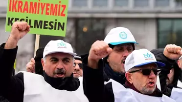 Bem‑Bir‑Sen üyeleri eylem anı