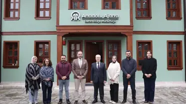 AA Bursa Bölge Müdürlüğü'nde proje sunumu