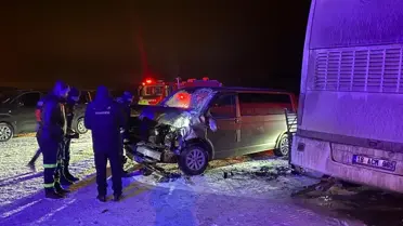 Kaza sonrası çekilen fotoğraf