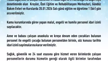 Elazığ’da kar nedeniyle kapalı sınıf ortamı