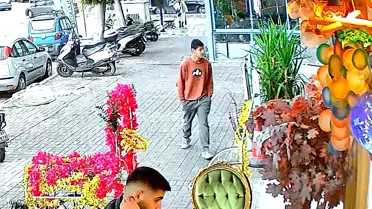 Çalınan bisikletlerin görüntüsü