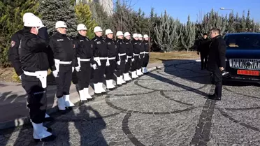 Hüseyin Engin Sarıibrahim valilik töreninde