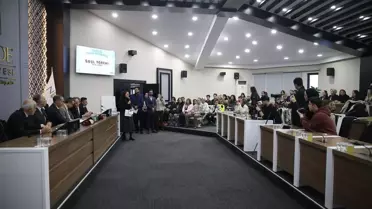 Yarışma ödül töreninde sunulan projelerden birinin görseli