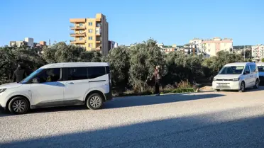 Efe Mevlüt Çalışkan'ın zeytinlikteki fotoğrafı