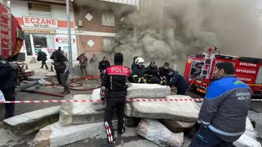 Yangın söndürme çalışmaları