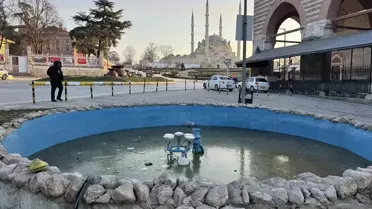 Trakya’da -8°C sıcaklık