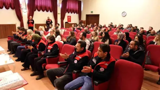 Eğitim anından bir fotoğraf