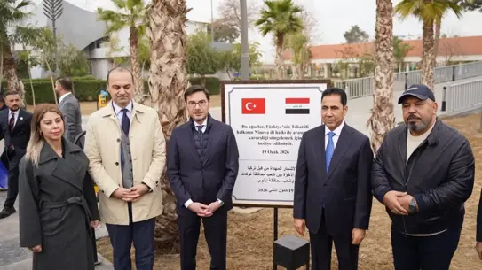 Musul’da dikilen hatıra ormanı