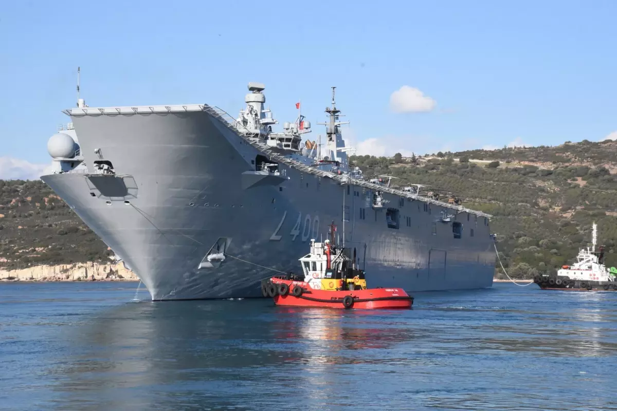 Anadolu Türk Deniz Görev Kuvveti NATO Görevine Foça’dan Çıkıyor