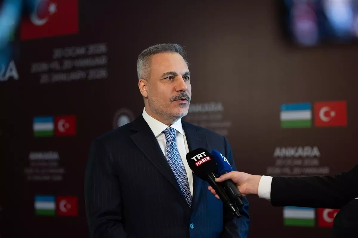 Bakan Fidan, Türkiye-Özbekistan 4+4 Mekanizması Sonrası Suriye Ateşkesi Üzerine Görüşlerini Paylaştı