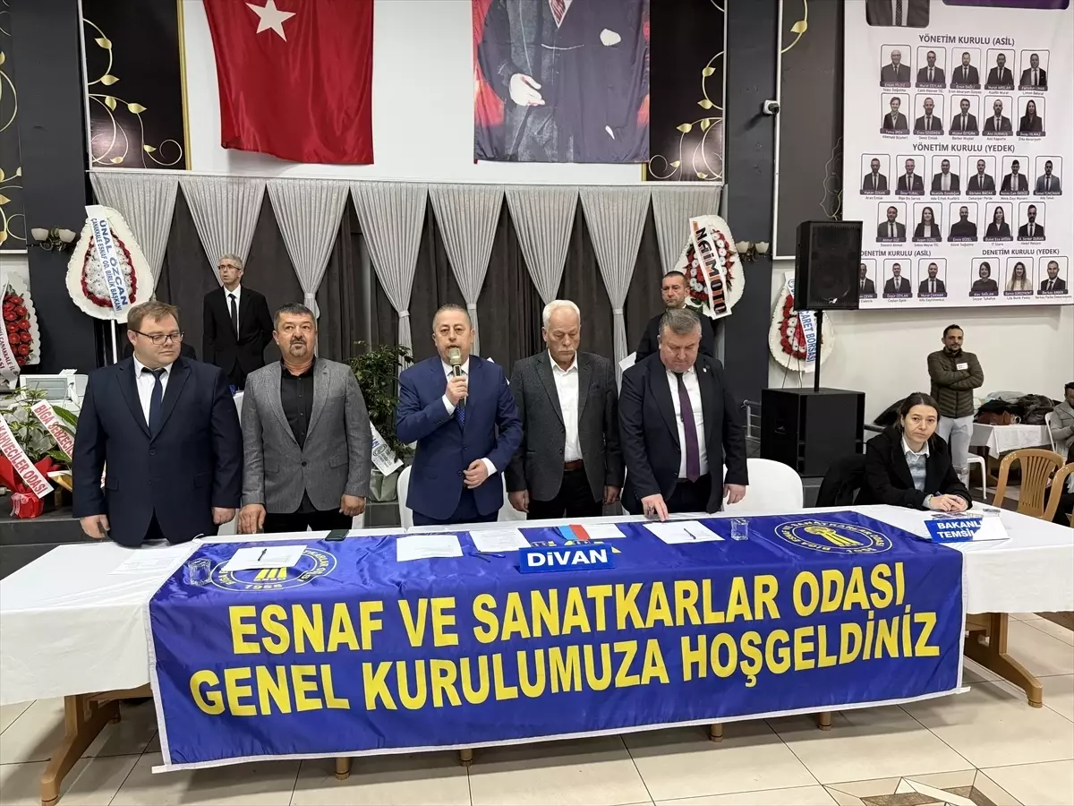 Hakkı Berber, Biga Esnaf ve Sanatkarlar Odası Başkanlığına Seçildi