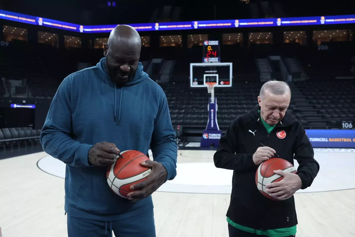Erdoğan ve Shaquille O'Neal İstanbul’da Buluştu: Spor ve Diplomasi Buluşması