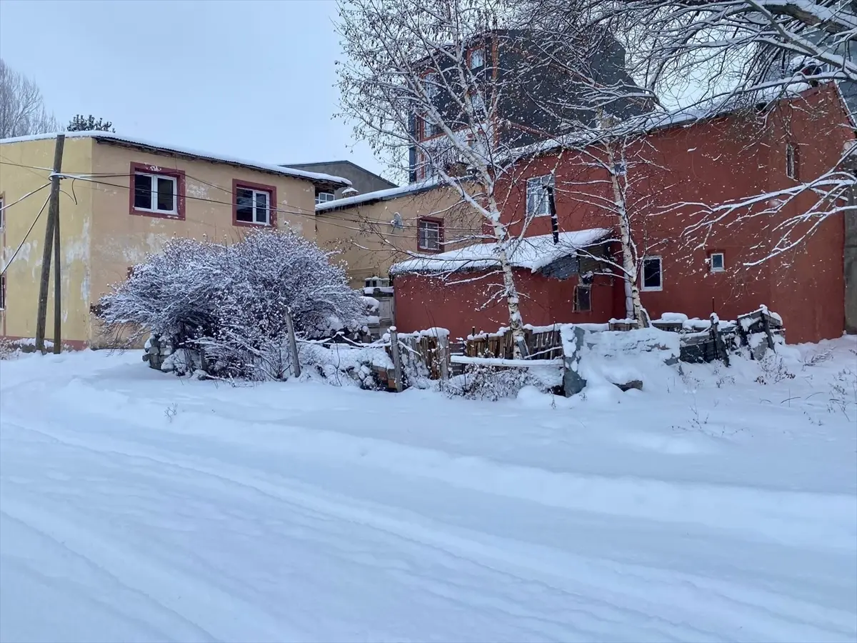 Doğu Anadolu’da Şiddetli Kar Yağışı ve Düşük Sıcaklıklar Hayatı Zorlaştırıyor
