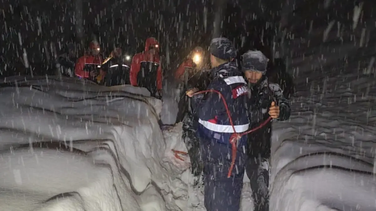 Giresun Güce'de Çığ Altında Kalan Çobanın Trajik Ölümü