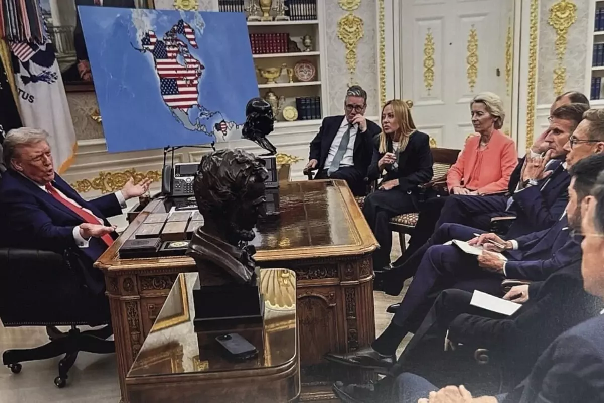 Trump, Yapay Zeka Destekli Görüntüsüyle Harita Tartışması Başlattı