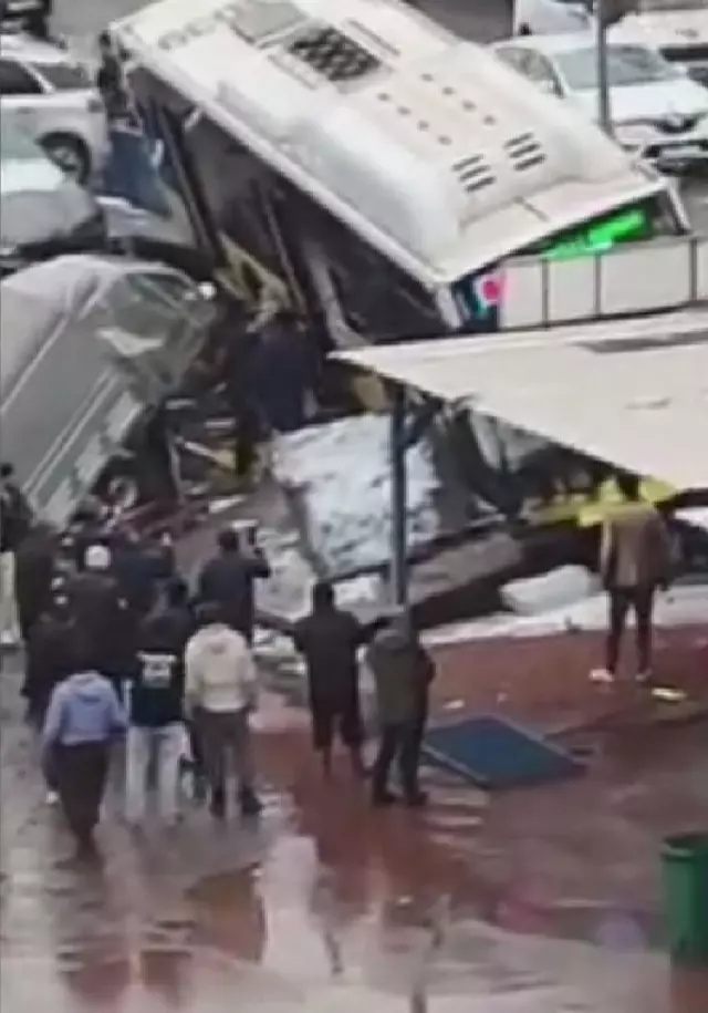 Esenler otoparkı girişinde güvenlik önlemleri