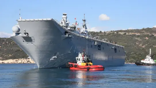 NATO görevine hazırlanan Anadolu Türk Deniz Görev Kuvveti gemileri