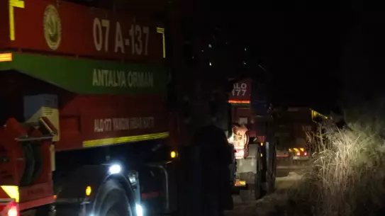 Antalya Serik'te Orman Yangını Kontrol Altına Alındı