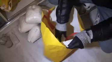 Ele geçirilen 41 kilogram uyuşturucu