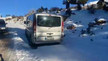 Arama ekiplerinin kullandığı dron görüntüsü