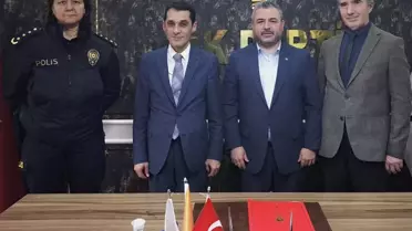 Ziyaret sırasında çekilen fotoğraf