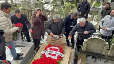 Anma programından bir kare