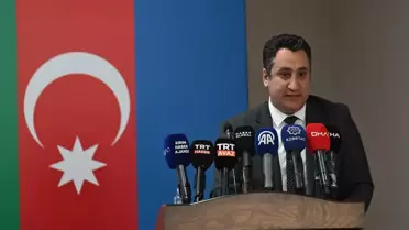 Etkinlikte konuşma yapan TADİV yetkilisi