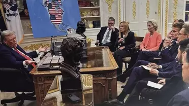 Trump'ın AI destekli harita paylaşımı