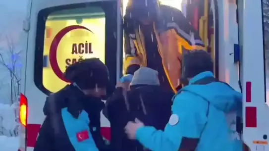 KOAH hastalarına 4x4 ambulansla müdahale