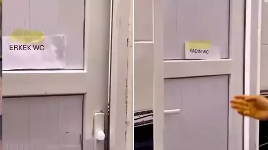 Sağlık ocağı tuvalet giriş fotoğrafı