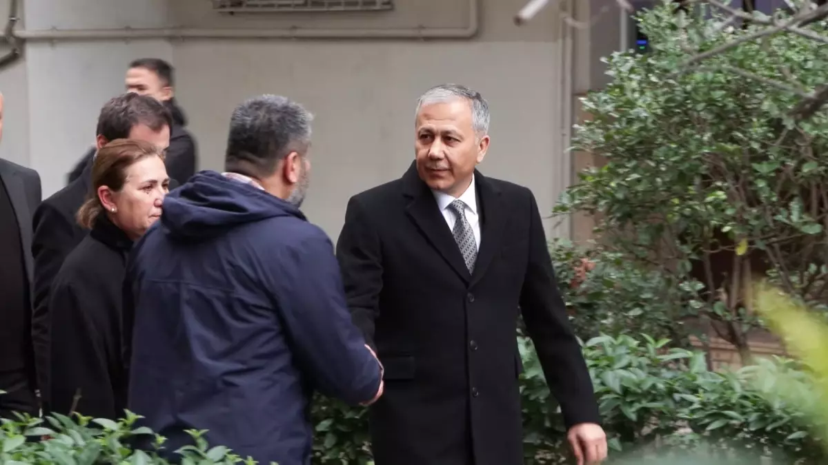 İçişleri Bakanı Ali Yerlikaya, Atlas Çağlayan’ın Ailesine Taziye Ziyareti Gerçekleştirdi