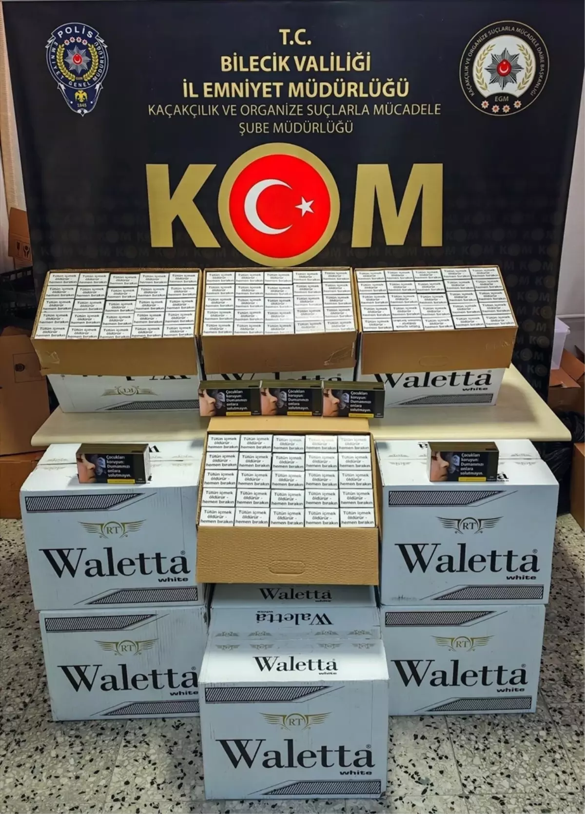 Bilecik’te Bozüyük’te Gerçekleşen Kaçak Tütün Operasyonu