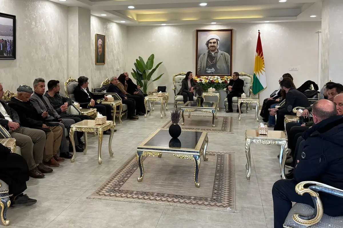 DEM Parti Heyeti Irak ve Suriye’nin Kuzeyinde Görüşmeler Yaptı