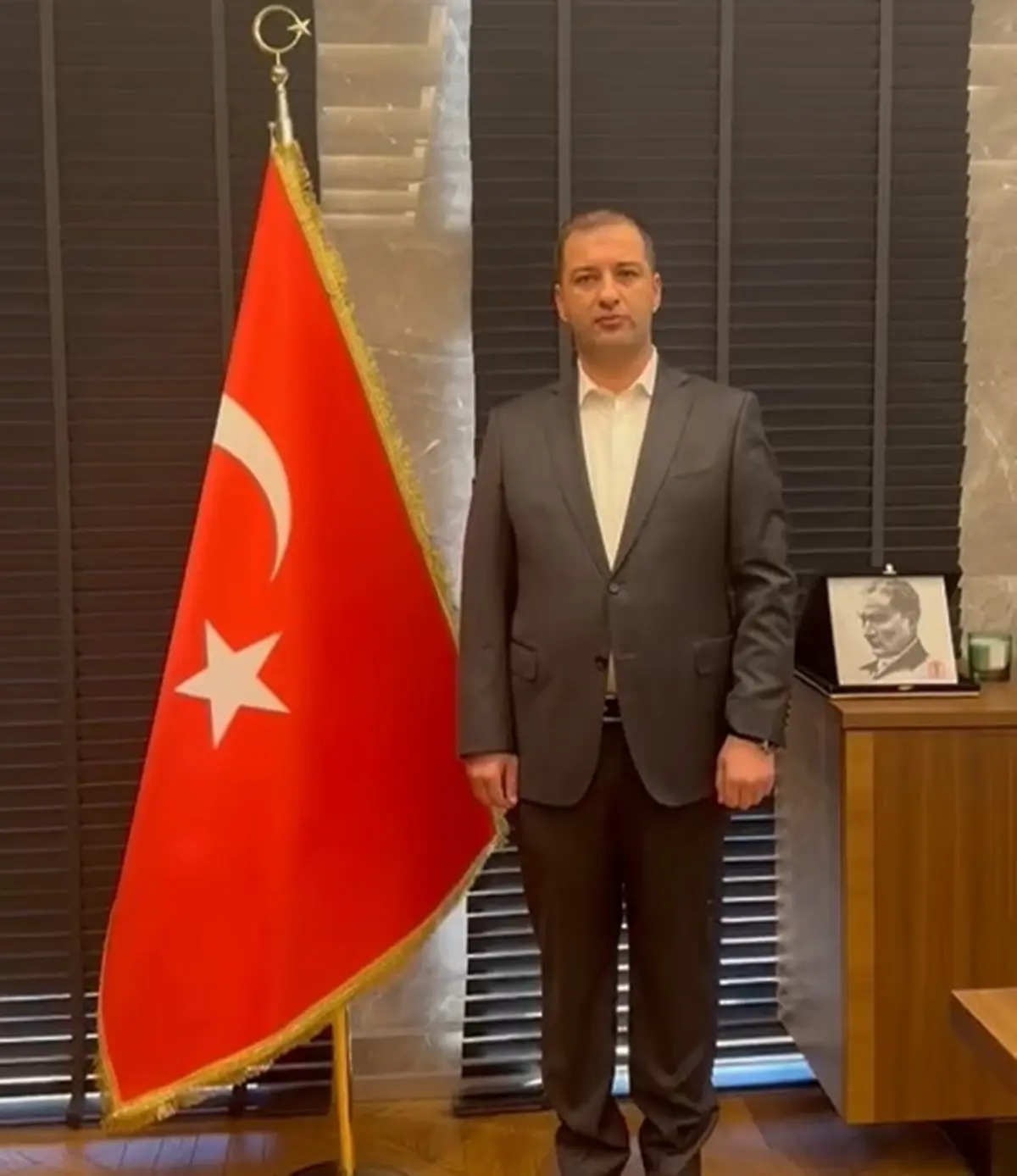 Nusaybin Esnaf Odası Başkanı Türk Bayrağına Yapılan Saldırıyı Kınadı