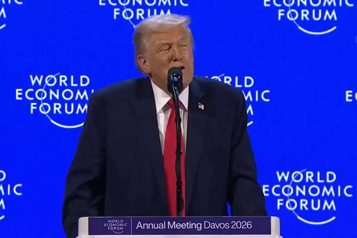 Trump'ın Davos'ta 'Dünyayı Değiştirecek' Konuşması Başladı