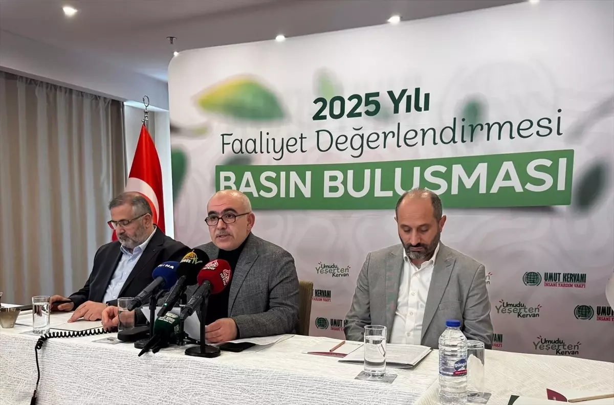 Umut Kervanı Vakfı, 2025 Yılında 327 Milyon Lirayı 3,5 Milyon Kişiye Ulaştırdı