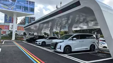 Çin'in yeni şarj istasyonları