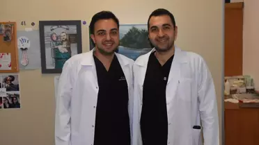 Çelikbaş kardeşlerin hastada tedavi anı